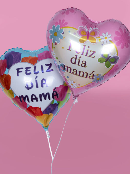 2 Globos Metalizados Mamá 18″