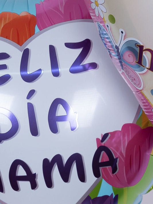 2 Globos Metalizados Mamá 18″