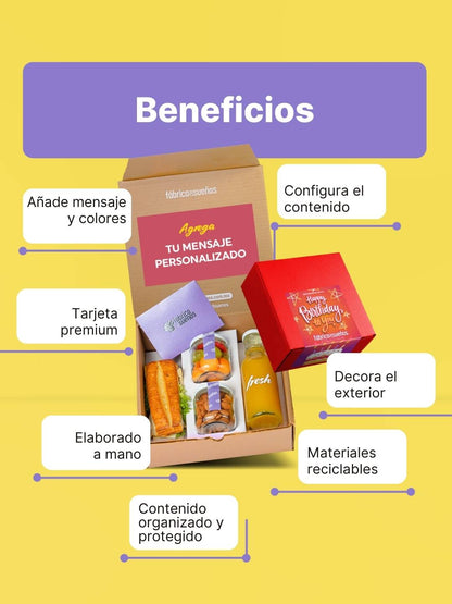 Personaliza Kit Té Gourmet Importado - Mini