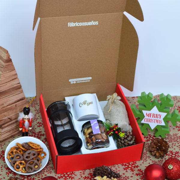 Personaliza Kit Prensa Francesa y café - Mini