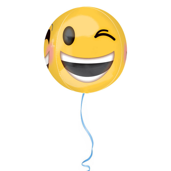 Globo Emoji Guiño 50cm
