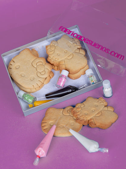 Galletas de Mantequilla para decorar Kitty