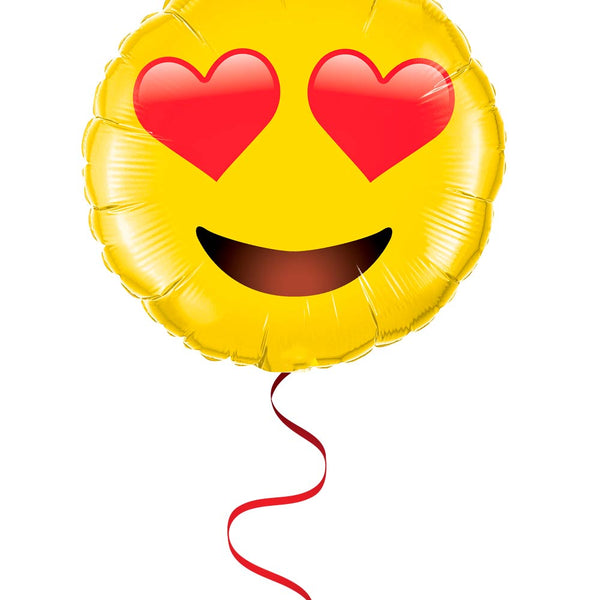 Globo Jumbo "Emoji Enamorado"