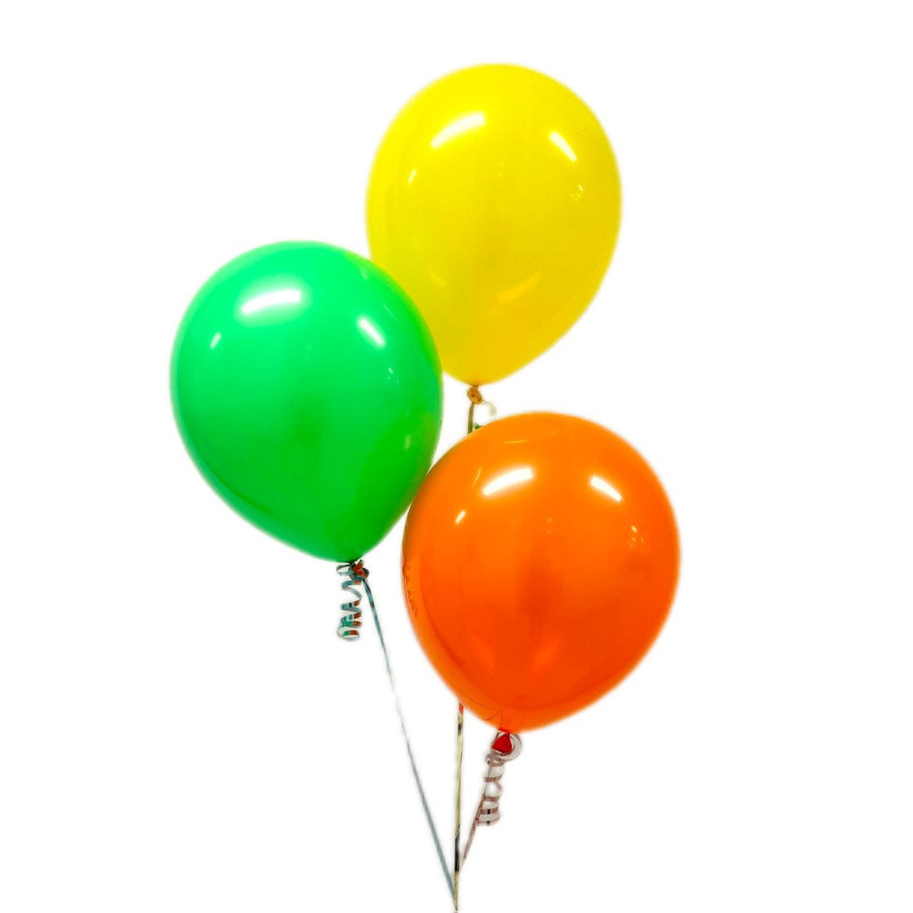 3 Globos Látex 30cm Multicolor