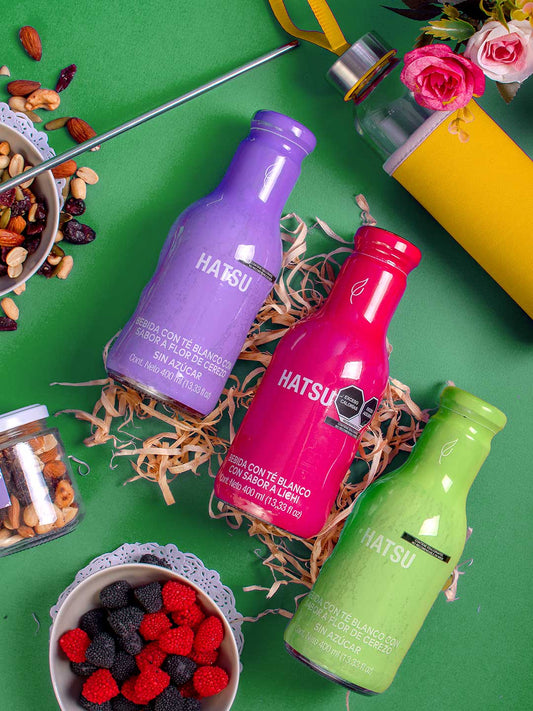 Personaliza Kit Té Helado Hatsu y Botellín - Mini