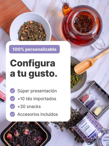 Personaliza Kit Té Gourmet Importado - Mini