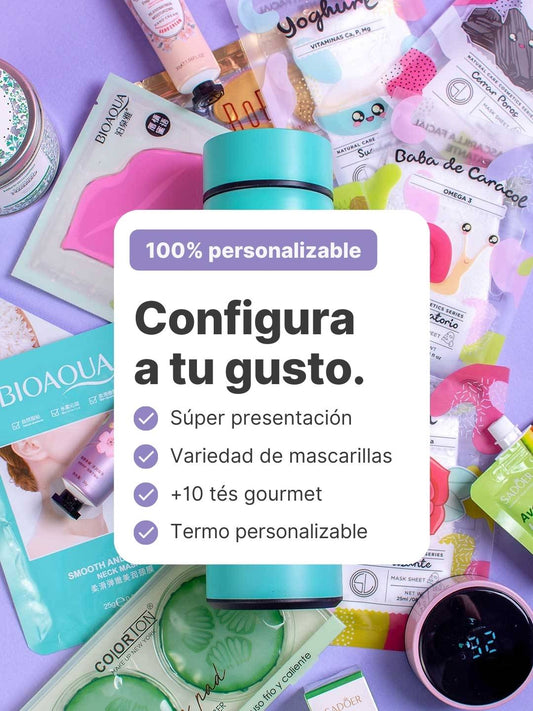 Personaliza Kit Skincare y Termo - Mini