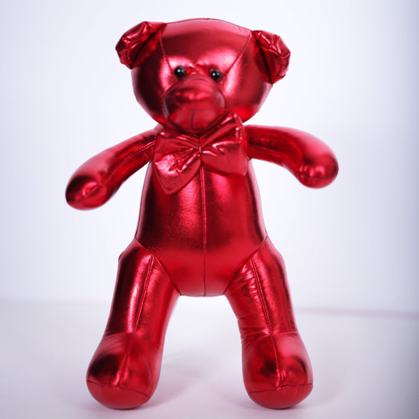Osito Metálico Rojo