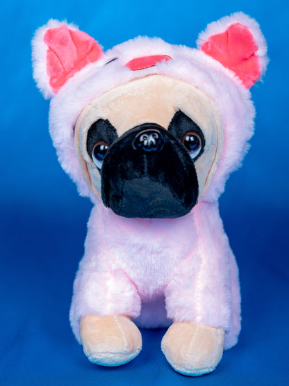 Peluche Pug Disfrazado de Puerquito