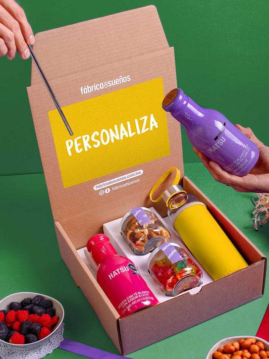 Personaliza Kit Té Helado Hatsu y Botellín - Mini