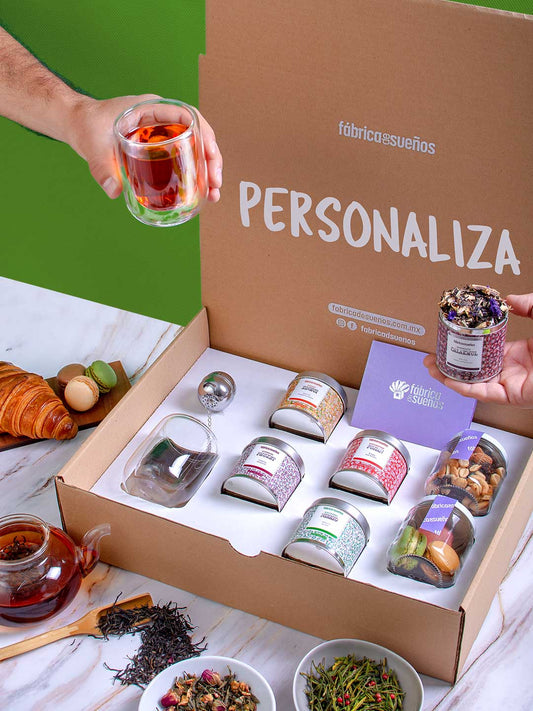 Personaliza Kit Té Gourmet Importado - Grande