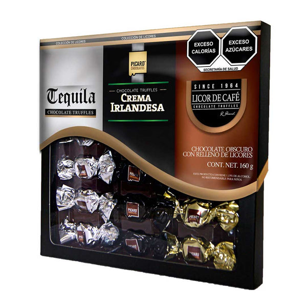 Colección de Chocolates con Licores