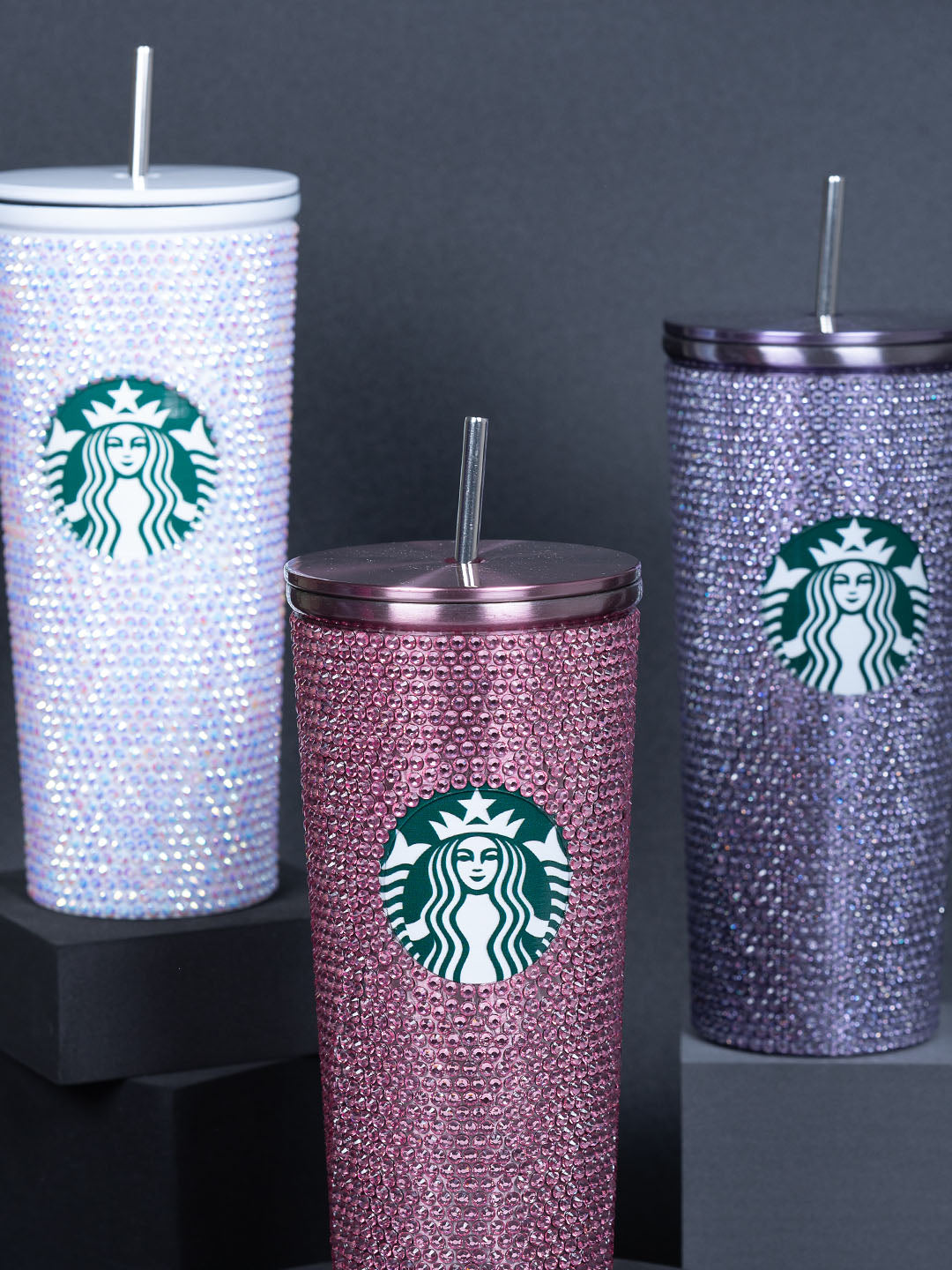 Vaso Térmico Shiny Starbucks Blanco