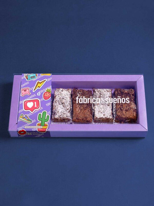Brownies con Nuez – Estuche Premium
