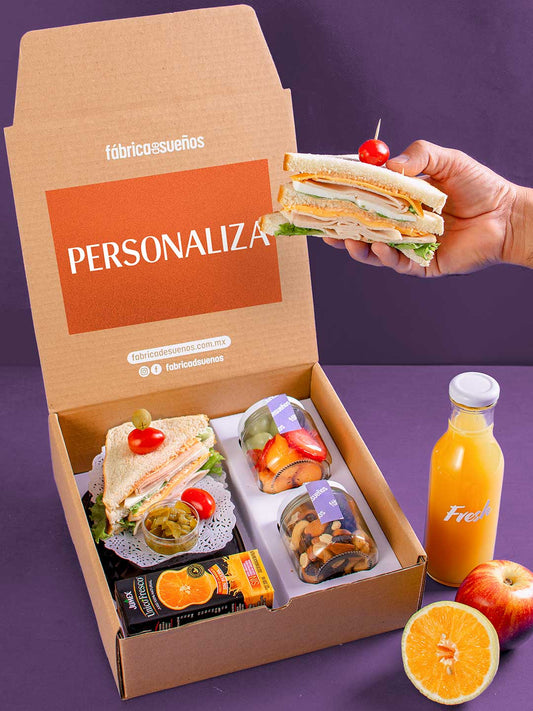 Personaliza Desayuno Sorpresa Club Sandwich – Mini