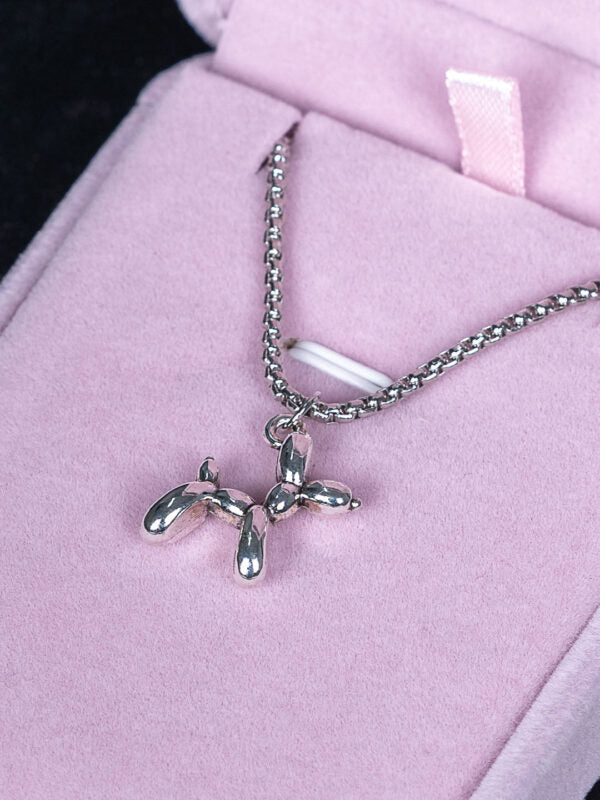 Collar con dije de perrito globoflexia