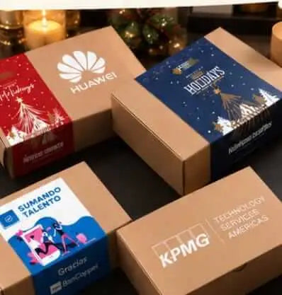 Cajas personalizadas para Huawei y KPMG