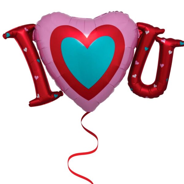 Globo Jumbo «I Luv U»