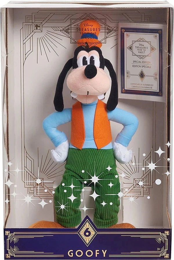 Peluche Goofy Disney Treasures From the Vault, edición limitada NUEVO