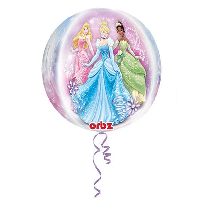 Globo Burbuja 20" Princesas Disney