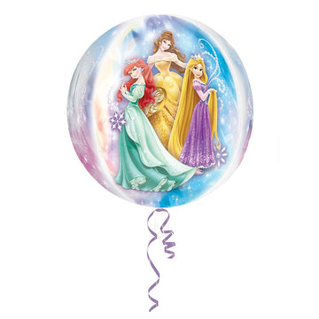 Globo Burbuja 20" Princesas Disney