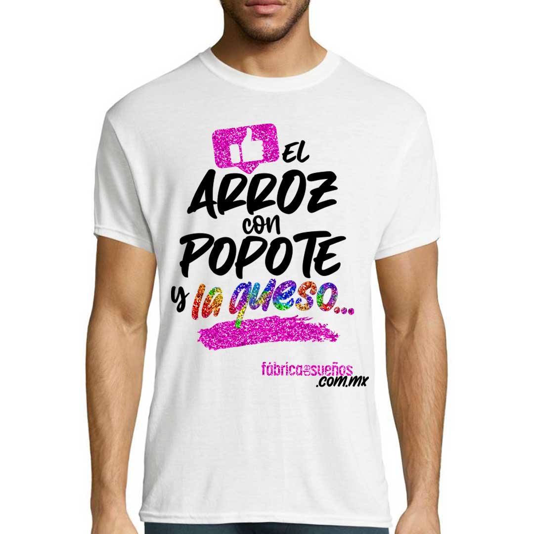 Camiseta Pride "Arroz con Popote"