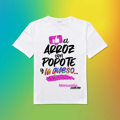 Camiseta Pride "Arroz con Popote"