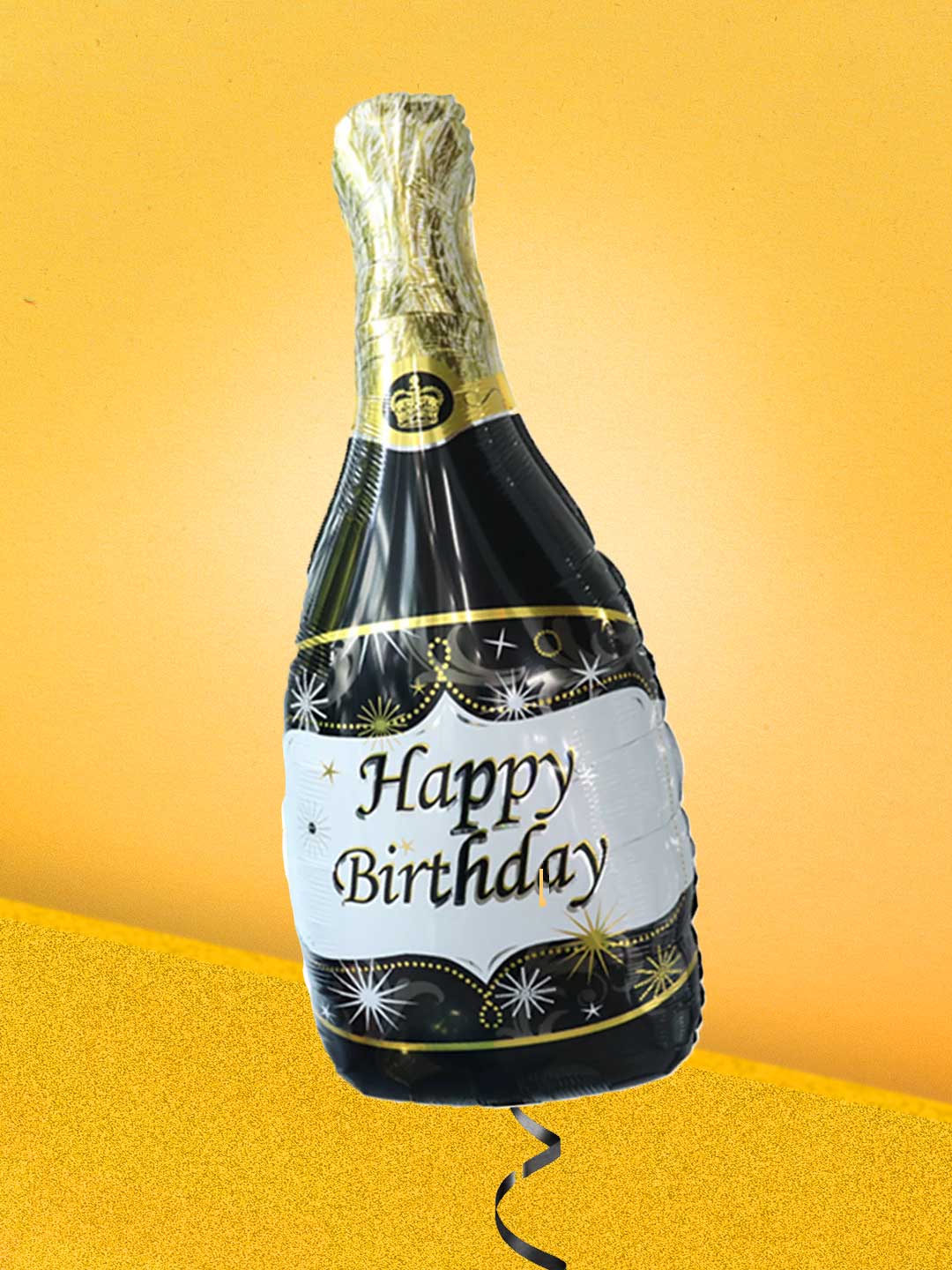 Globo Jumbo Botella Happy Birthday 98cm