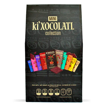 ki'Xocolatl Gourmet Mini Collection 10 Sabores