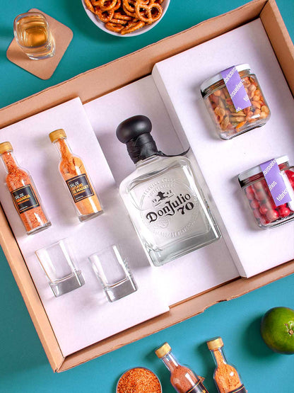 Personaliza Kit Tequila y Sales Gourmet - Grande