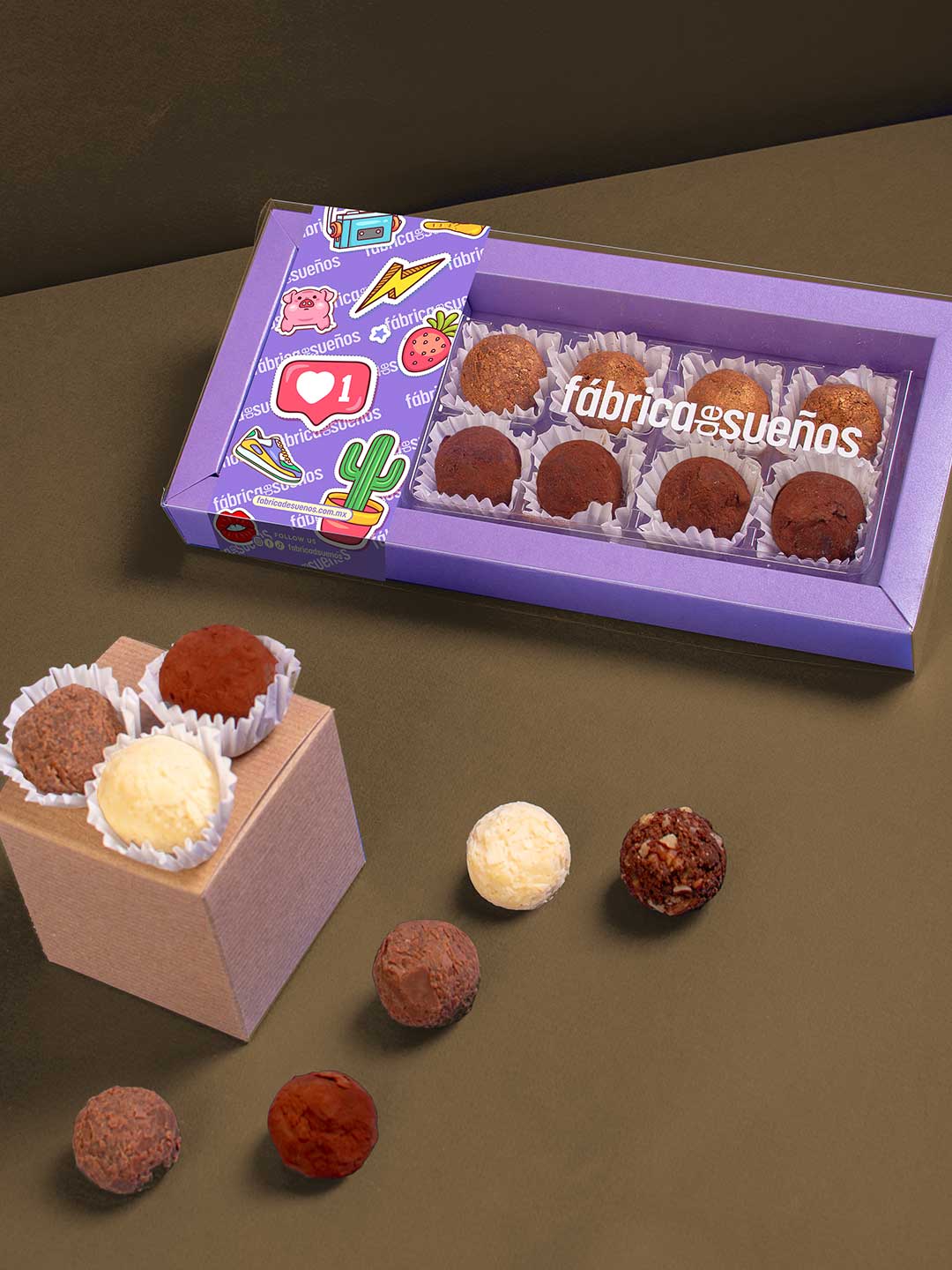 Personaliza Estuche Trufas de Chocolate