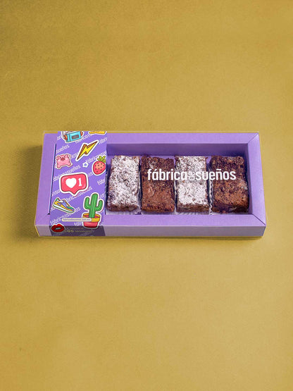 Personaliza Estuche Brownies con Nuez