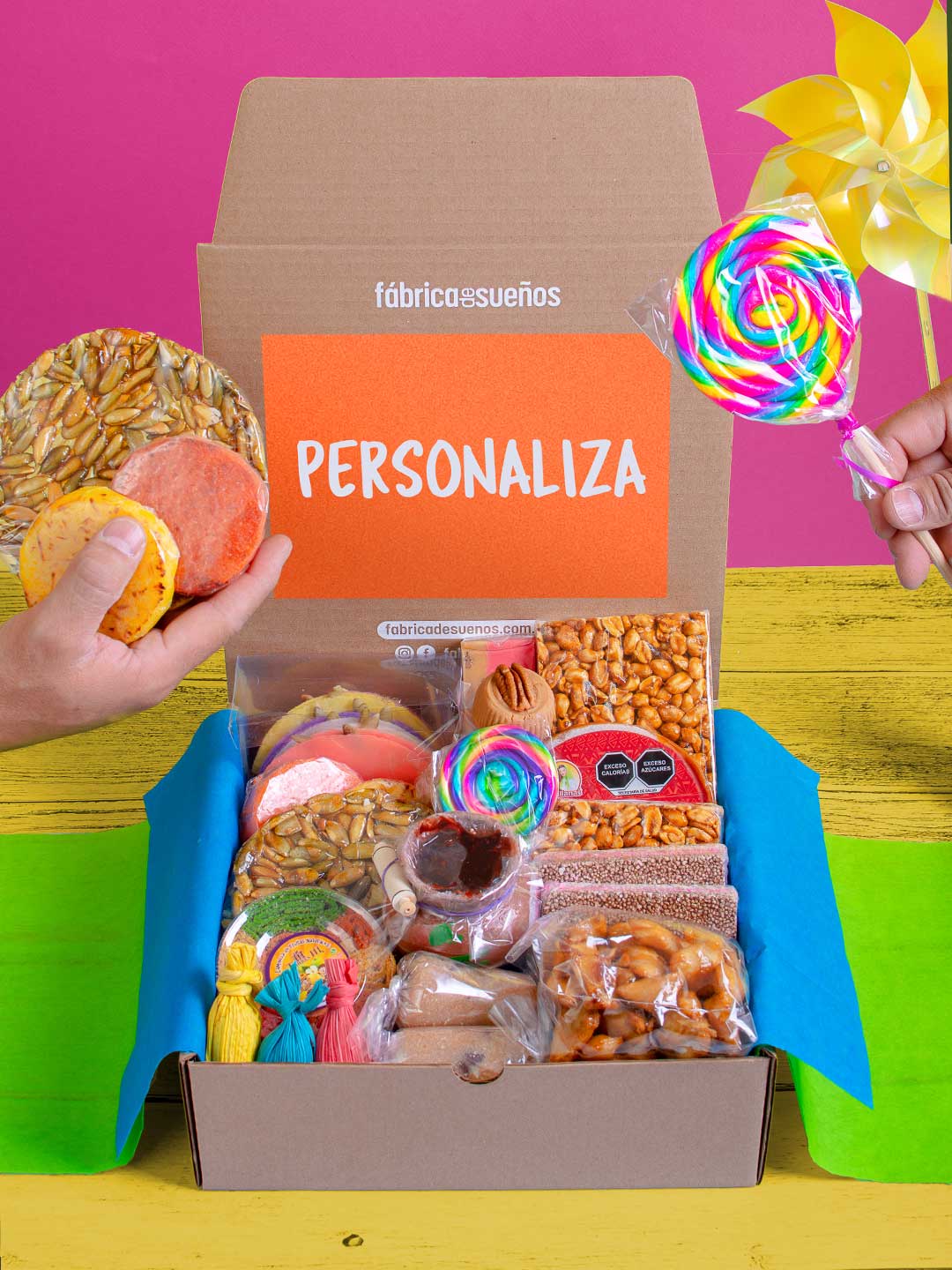 Personaliza Kit Dulces Mexicanos - Mini